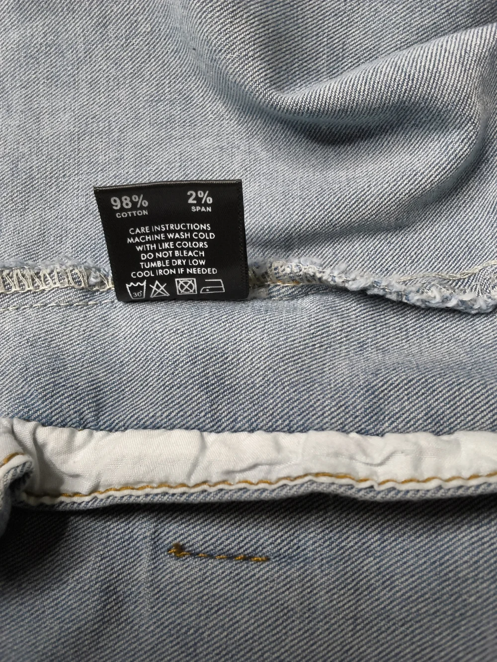 Embellished Light Blue Denim Patch Bomber Jacket